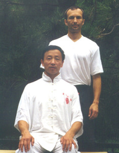 Meister Yao Chengrong mit seinem Schüler Walter Marek